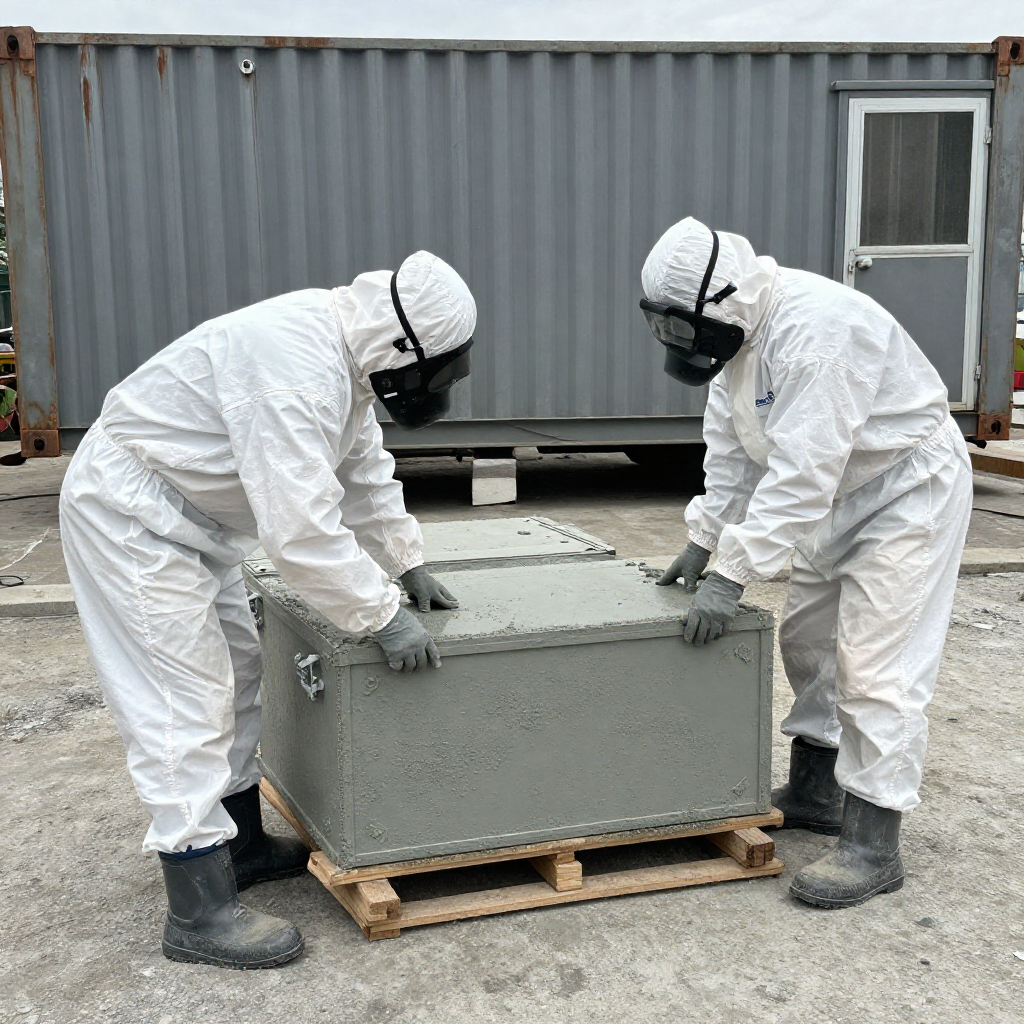 Técnico Cosyval gestión amianto Valencia